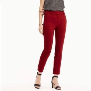 J.Crew Cameron crop pant, four-season stretch NWT